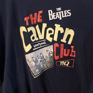 Source Unknown Black Beatles Graphic Tee